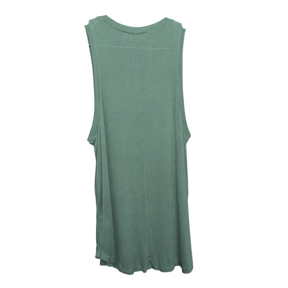 Pinkblush Double Zero Sage Green Sleeveless Tank Mini Dress Size L - Picture 2 of 7